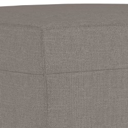 Repose-pied Taupe 60x50x41 cm Tissu 627365627365