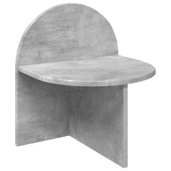 Table de chevet Gris béton 40 x 35,5 x 45,5 cm 627368627368
