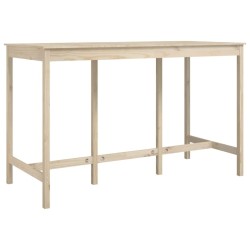 Table de bar 180x80x110 cm Bois massif de pin 627376627376