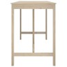 Table de bar 180x80x110 cm Bois massif de pin 627376627376