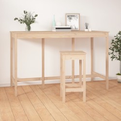 Table de bar 180x80x110 cm Bois massif de pin 627376627376