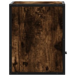 Table de chevet murale Chêne fumé 40x31x39,5 cm 627377627377