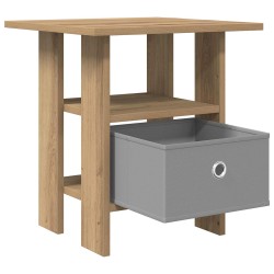 Table de chevet 2 pc Chêne artisanal 41 x 40 x 45 cm 627378627378