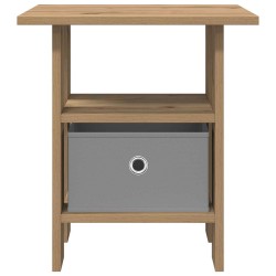 Table de chevet 2 pc Chêne artisanal 41 x 40 x 45 cm 627378627378