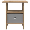 Table de chevet 2 pc Chêne artisanal 41 x 40 x 45 cm 627378627378