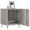 Tables de chevet 2 pcs sonoma gris 40x40x50cm bois d'ingénierie 627381627381