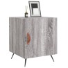 Tables de chevet 2 pcs sonoma gris 40x40x50cm bois d'ingénierie 627381627381