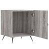Tables de chevet 2 pcs sonoma gris 40x40x50cm bois d'ingénierie 627381627381