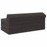 Canapé-lit pliable Gris foncé 120 x 60 x 49 cm Tissu 627382627382