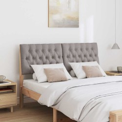 Tête de lit capitonnée Taupe 150 cm Pin massif 627389627389
