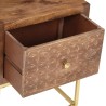 Table de chevet 40 x 30 x 50 cm Bois de manguier massif 627390627390