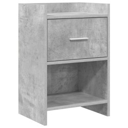 Tables de chevet Gris béton 40 x 30 x 60 cm Bois d'ingénierie 627391627391
