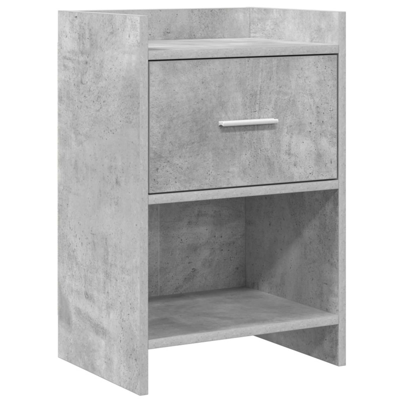 Tables de chevet Gris béton 40 x 30 x 60 cm Bois d'ingénierie 627391627391