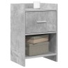 Tables de chevet Gris béton 40 x 30 x 60 cm Bois d'ingénierie 627391627391