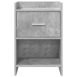 Tables de chevet Gris béton 40 x 30 x 60 cm Bois d'ingénierie 627391627391