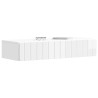 Table d'appoint murale Blanc brillant 87,5 x 34,5 x 17 cm 627394627394