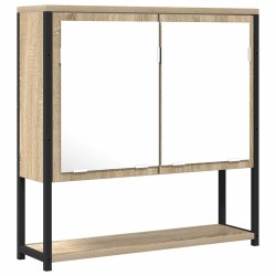 Miroir de salle de bain avec étagère Beige 60 x 16 x 60 cm 627400627400
