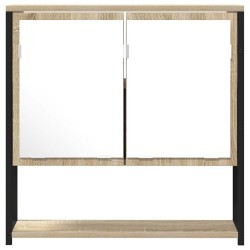 Miroir de salle de bain avec étagère Beige 60 x 16 x 60 cm 627400627400