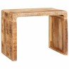 Table d'appoint Marron 60 x 35 x 46 cm Bois de mangue massif 627406627406