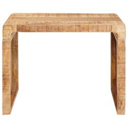 Table d'appoint Marron 60 x 35 x 46 cm Bois de mangue massif 627406627406