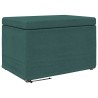 Tabouret Vert foncé 61 x 41 x 40 cm Tissu et bois stratifié 627411627411