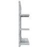 Miroir de bain Sonoma gris 60x10,5x45 cm Bois d'ingénierie 627413627413