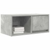 Meubles TV 2 pcs gris béton 60x31x25,5 cm bois d'ingénierie 627414627414