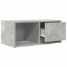 Meubles TV 2 pcs gris béton 60x31x25,5 cm bois d'ingénierie 627414627414