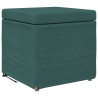 Tabouret Vert foncé 41 x 41 x 40 cm Tissu et bois stratifié 627416627416