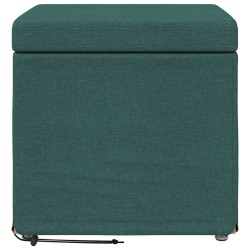 Tabouret Vert foncé 41 x 41 x 40 cm Tissu et bois stratifié 627416627416