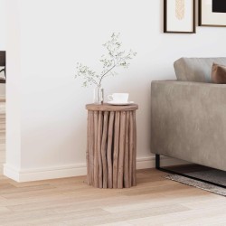 Tabouret Naturel 30 x 30 x 45 cm Bois de teck massif 627424627424