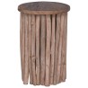 Tabouret Naturel 30 x 30 x 45 cm Bois de teck massif 627424627424