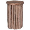 Tabouret Naturel 30 x 30 x 45 cm Bois de teck massif 627424627424