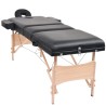 Table de massage pliable et tabouret 10 cm d'épaisseur Noir 627425627425
