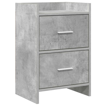 Tables de chevet Gris béton 40 x 30 x 60 cm Bois d'ingénierie 627427627427