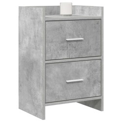 Tables de chevet Gris béton 40 x 30 x 60 cm Bois d'ingénierie 627427627427