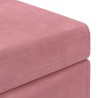 Tabouret Rose 61 x 41 x 40 cm Velours et Bois Composite 627428627428