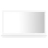 Miroir de salle de bain Blanc 60x10,5x37 cm Bois d’ingénierie 627431627431