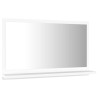Miroir de salle de bain Blanc 60x10,5x37 cm Bois d’ingénierie 627431627431