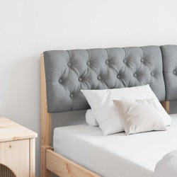 Tête de lit capitonnée Gris clair 150 cm Pin massif 627437627437
