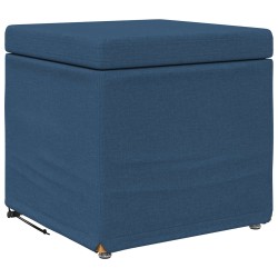 Tabouret Bleu 41 x 41 x 40 cm Tissu et bois stratifié 627440627440