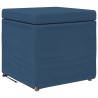 Tabouret Bleu 41 x 41 x 40 cm Tissu et bois stratifié 627440627440