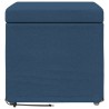 Tabouret Bleu 41 x 41 x 40 cm Tissu et bois stratifié 627440627440