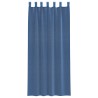 Voilages à œillets 2 pcs bleu royal 140 x 225 cm 627447627447