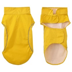 Imperméable pour chien avec bandes réfléchissantes en polyester jaune taille XS 627457627457
