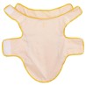 Imperméable pour chien avec bandes réfléchissantes en polyester jaune taille XS 627457627457
