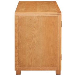 Armoire avec porte Marron 78 x 50 x 70 cm Bois de chêne massif 627469627469