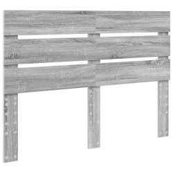 Tête de lit Gris Sonoma Bois d'ingénierie 627474627474