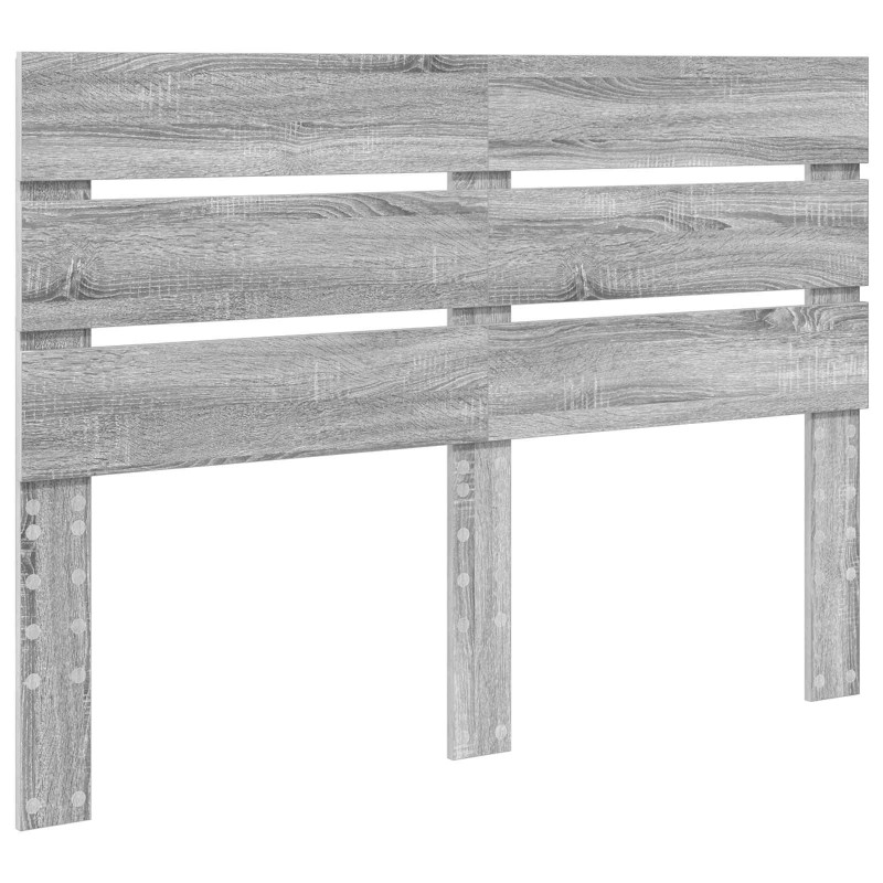 Tête de lit Gris Sonoma Bois d'ingénierie 627474627474