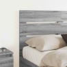 Tête de lit Gris Sonoma Bois d'ingénierie 627474627474